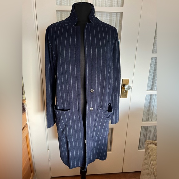 Harlyn Striped Coat - Picture 14 of 15